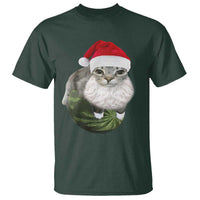 Watermelon Cat Christmas T Shirt Funny Silly Kitten Meme - Wonder Print Shop