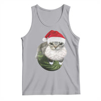 Watermelon Cat Christmas Tank Top Funny Silly Kitten Meme - Wonder Print Shop