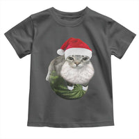 Watermelon Cat Christmas Toddler T Shirt Funny Silly Kitten Meme - Wonder Print Shop
