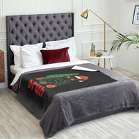 Funny Cat Bruh Christmas Throw Blanket Silly Meme Kitty Xmas - Wonder Print Shop