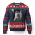 Funny Ghost Cat Halloween Meme Ugly Christmas Sweater - Wonder Print Shop