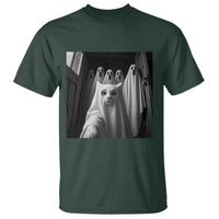 Funny Ghost Cat Halloween Meme T Shirt - Wonder Print Shop