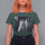 Funny Ghost Cat Halloween Meme T Shirt For Women - Wonder Print Shop