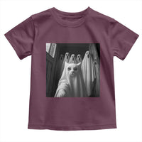 Funny Ghost Cat Halloween Meme Toddler T Shirt - Wonder Print Shop