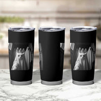 Funny Ghost Cat Halloween Meme Tumbler Cup - Wonder Print Shop