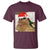 Funny Cat Drinking Wine Christmas T Shirt - Wonder Print Shop