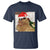 Funny Cat Drinking Wine Christmas T Shirt - Wonder Print Shop