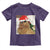 Funny Cat Drinking Wine Christmas Toddler T Shirt - Wonder Print Shop
