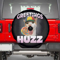 Funny Cat Meme Spare Tire Cover Greetings Huzz - Wonder Print Shop