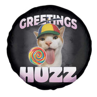 Funny Cat Meme Spare Tire Cover Greetings Huzz - Wonder Print Shop