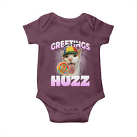Funny Cat Meme Baby Onesie Greetings Huzz - Wonder Print Shop