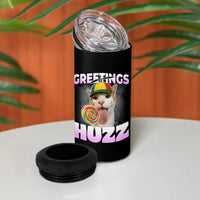 Funny Cat Meme 4 in 1 Can Cooler Tumbler Greetings Huzz - Wonder Print Shop