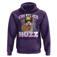 Funny Cat Meme Hoodie Greetings Huzz - Wonder Print Shop
