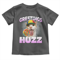Funny Cat Meme Toddler T Shirt Greetings Huzz - Wonder Print Shop