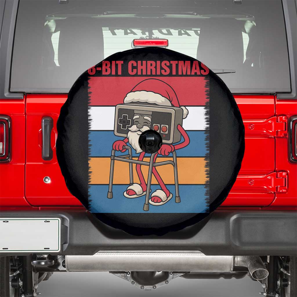 Funny Old Gamer Christmas Spare Tire Cover Retro 80s 90s Video Game - Wonder Print Shop