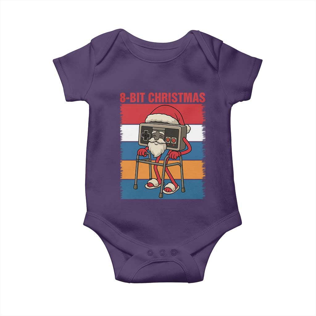 Funny Old Gamer Christmas Baby Onesie Retro 80s 90s Video Game - Wonder Print Shop