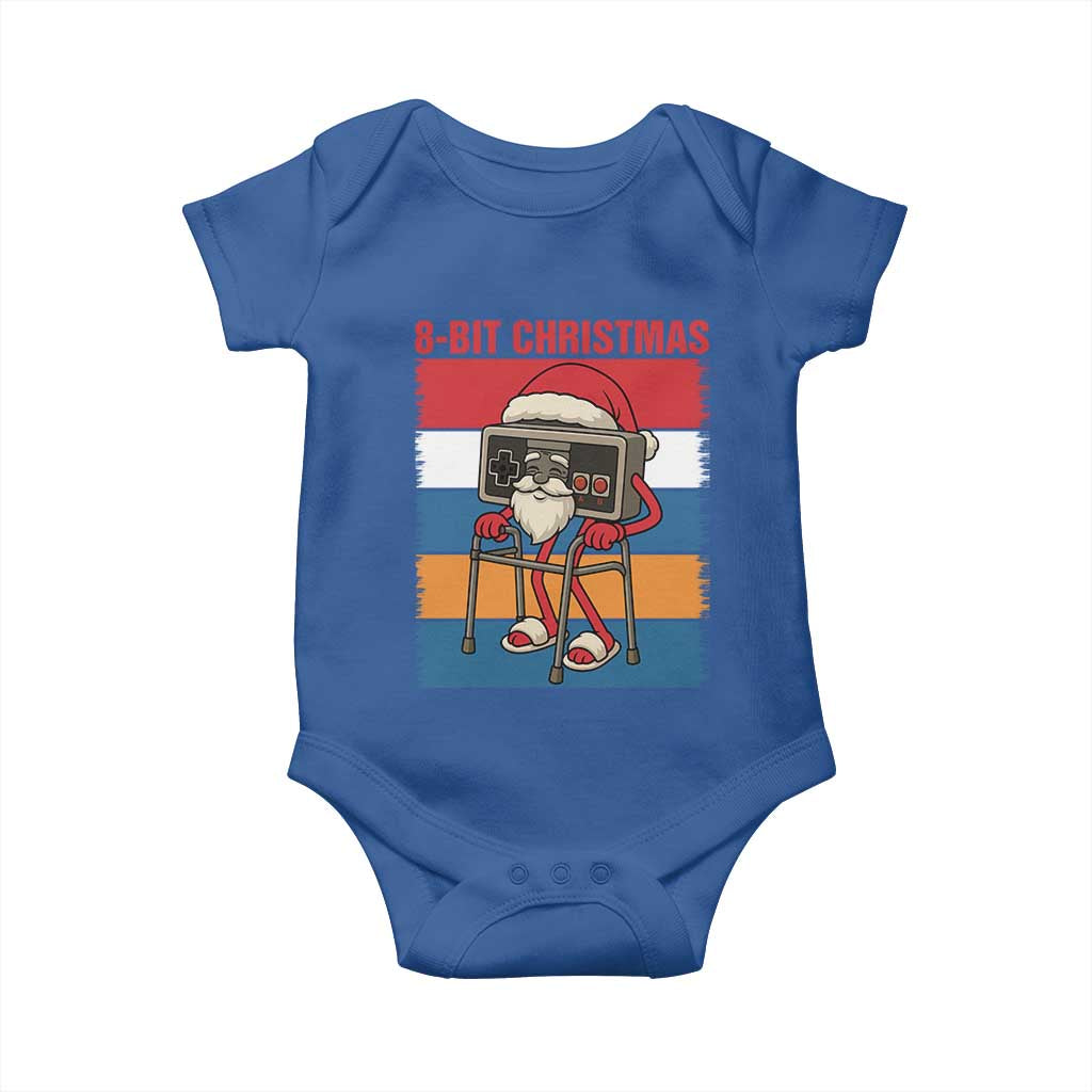 Funny Old Gamer Christmas Baby Onesie Retro 80s 90s Video Game - Wonder Print Shop