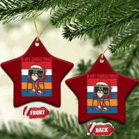 Funny Old Gamer Christmas Ceramic Ornament Retro 80s 90s Video Game - Wonder Print Shop