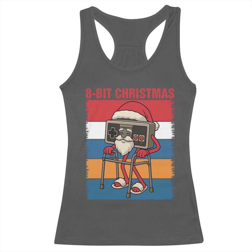 Funny Old Gamer Christmas Racerback Tank Top Retro 80s 90s Video Game - Wonder Print Shop