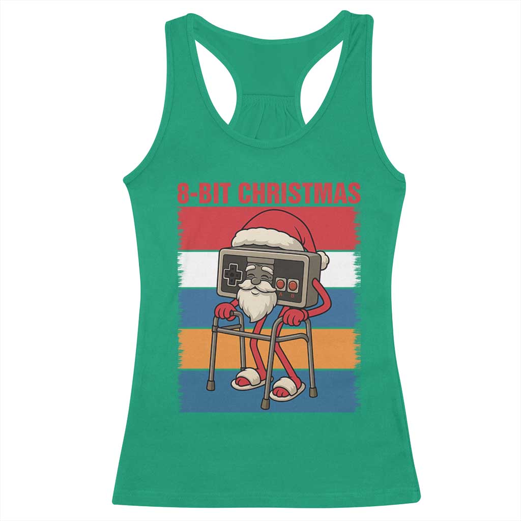 Funny Old Gamer Christmas Racerback Tank Top Retro 80s 90s Video Game - Wonder Print Shop