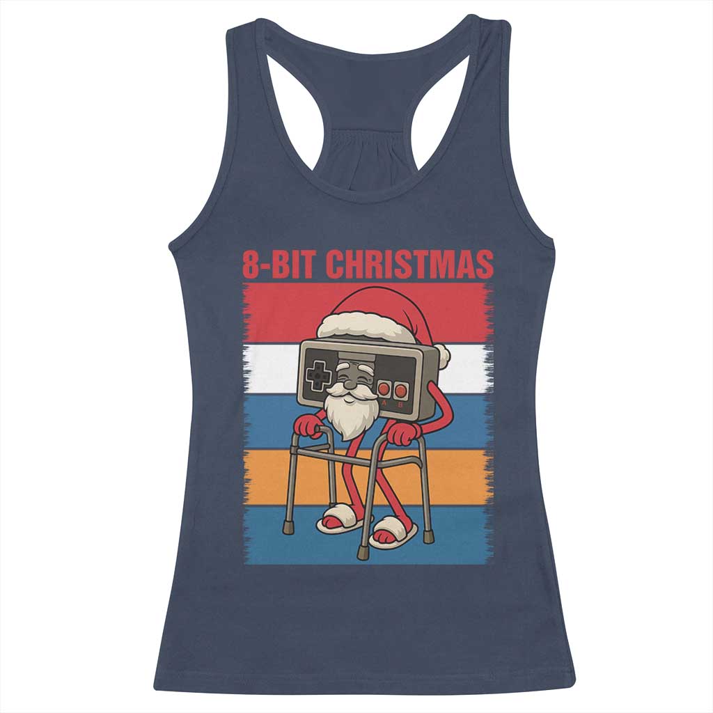 Funny Old Gamer Christmas Racerback Tank Top Retro 80s 90s Video Game - Wonder Print Shop