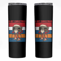 Funny Old Gamer Christmas Skinny Tumbler Retro 80s 90s Video Game - Wonder Print Shop