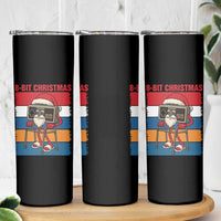 Funny Old Gamer Christmas Skinny Tumbler Retro 80s 90s Video Game - Wonder Print Shop