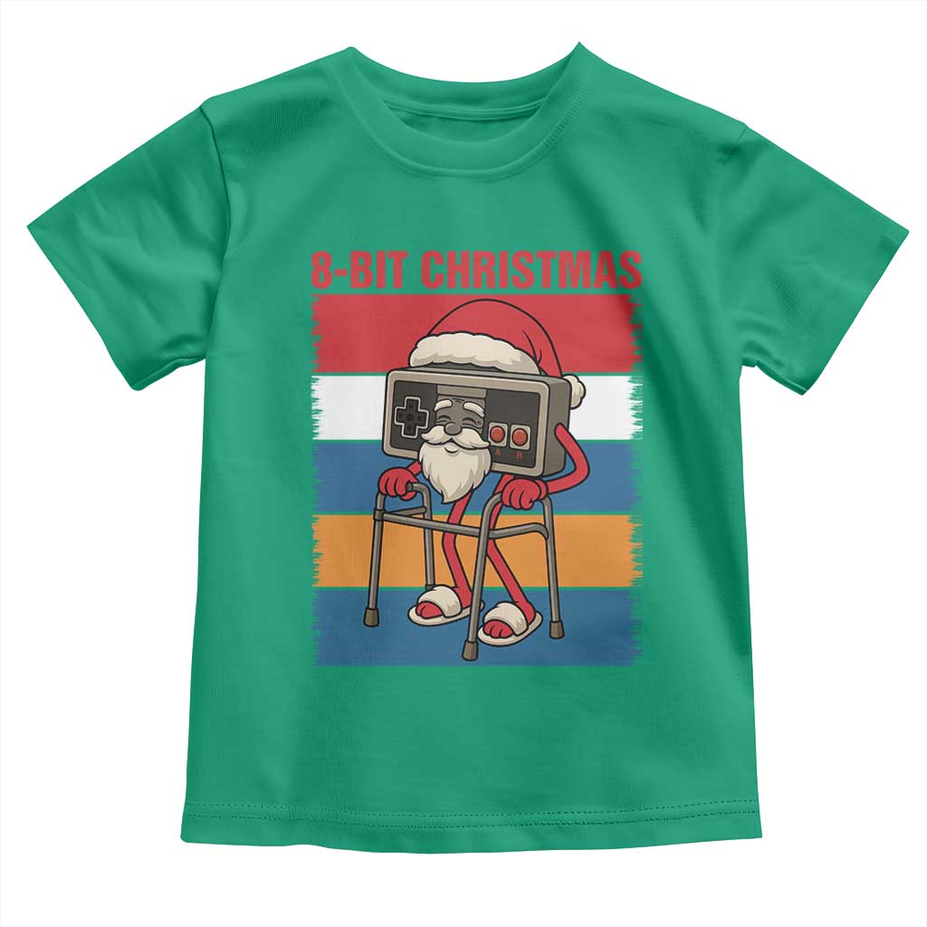 Funny Old Gamer Christmas Toddler T Shirt Retro 80s 90s Video Game - Wonder Print Shop