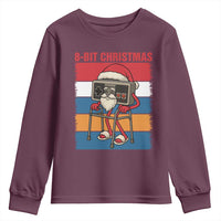 Funny Old Gamer Christmas Youth Sweatshirt Retro 80s 90s Video Game - Wonder Print Shop