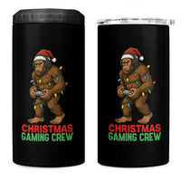 Funny Bigfoot Gamer Christmas 4 in 1 Can Cooler Tumbler - Wonder Print Shop
