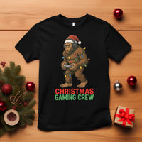Funny Bigfoot Gamer Christmas T Shirt - Wonder Print Shop