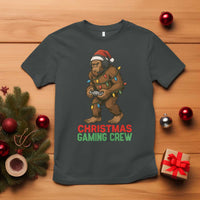 Funny Bigfoot Gamer Christmas T Shirt - Wonder Print Shop