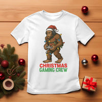 Funny Bigfoot Gamer Christmas T Shirt - Wonder Print Shop