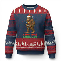 Funny Bigfoot Gamer Xmas Ugly Christmas Sweater - Wonder Print Shop