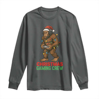 Funny Bigfoot Gamer Christmas Long Sleeve Shirt - Wonder Print Shop