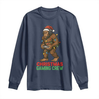 Funny Bigfoot Gamer Christmas Long Sleeve Shirt - Wonder Print Shop