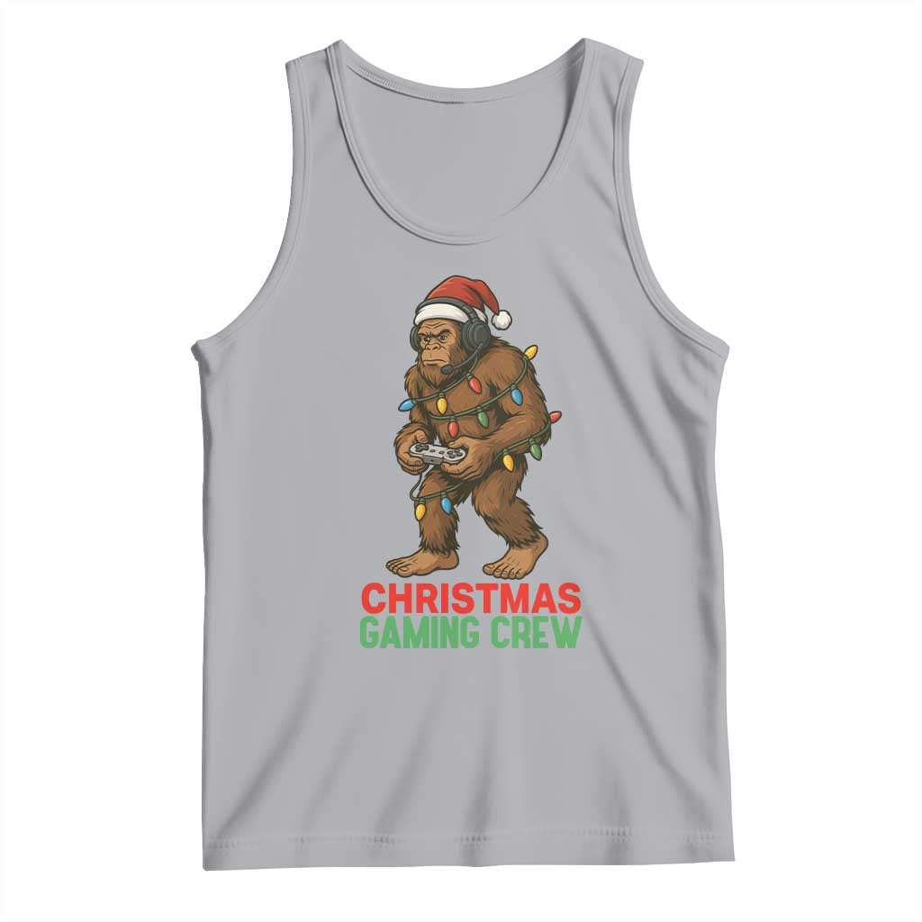 Funny Bigfoot Gamer Christmas Tank Top - Wonder Print Shop