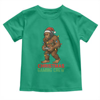 Funny Bigfoot Gamer Christmas Toddler T Shirt - Wonder Print Shop