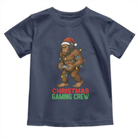 Funny Bigfoot Gamer Christmas Toddler T Shirt - Wonder Print Shop