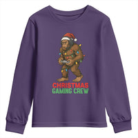 Funny Bigfoot Gamer Christmas Youth Sweatshirt - Wonder Print Shop