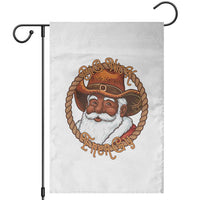 Black Santa Christmas Garden Flag Big Nick Energy - Wonder Print Shop
