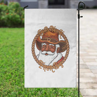 Black Santa Christmas Garden Flag Big Nick Energy - Wonder Print Shop