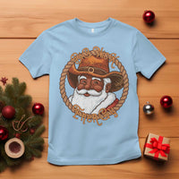 Black Santa Christmas T Shirt Big Nick Energy - Wonder Print Shop
