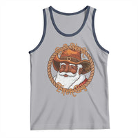 Black Santa Christmas Tank Top Big Nick Energy - Wonder Print Shop