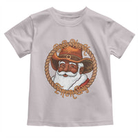 Black Santa Christmas Toddler T Shirt Big Nick Energy - Wonder Print Shop