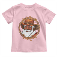 Black Santa Christmas Toddler T Shirt Big Nick Energy - Wonder Print Shop