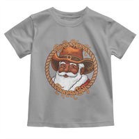 Black Santa Christmas Toddler T Shirt Big Nick Energy - Wonder Print Shop