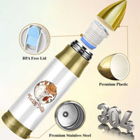 Black Cowboy Santa Christmas Bullet Tumbler Feeling Jolly - Wonder Print Shop