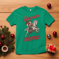 Black Cowboy Santa Christmas T Shirt African American Western - Wonder Print Shop