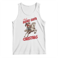 Black Cowboy Santa Christmas Tank Top African American Western - Wonder Print Shop